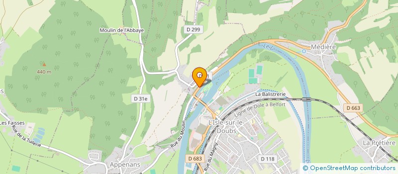 localisation de l'entreprise MONSIEUR SMAIL BOUDRIAS  RANG