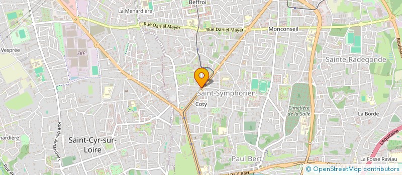 localisation de l'entreprise MONSIEUR SMAIL CHARIF  TOURS