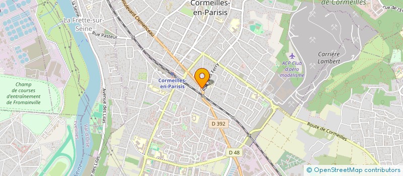 localisation de l'entreprise MONSIEUR SMAIL CHERRADOU  CORMEILLES-EN-PARISIS