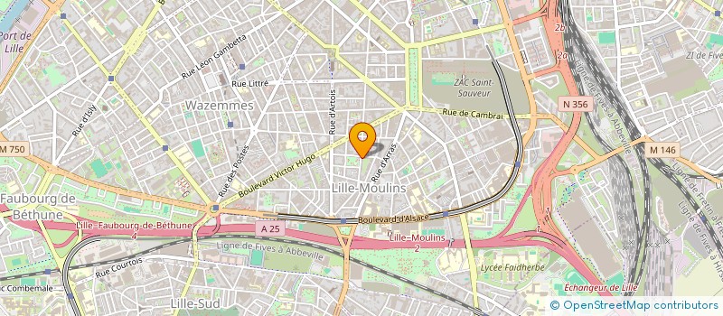 localisation de l'entreprise MONSIEUR SMAIL COURDESSES  LILLE