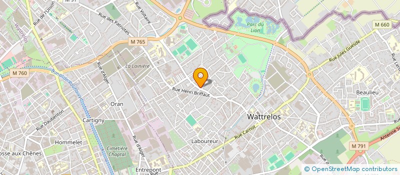 localisation de l'entreprise MONSIEUR SMAIL DACI  WATTRELOS