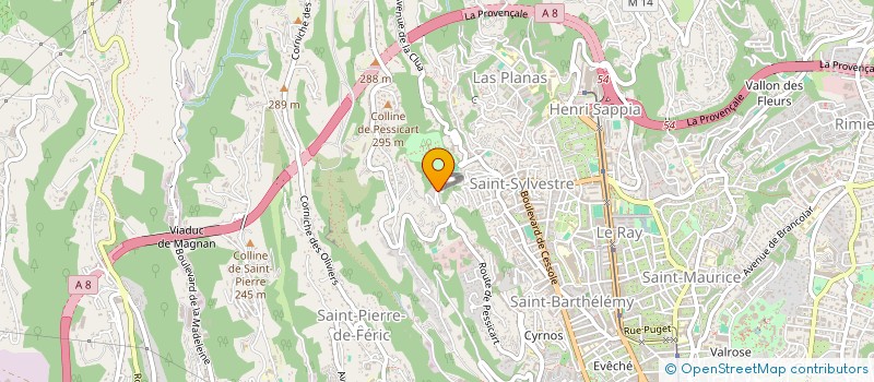 localisation de l'entreprise MONSIEUR SMAIL DAHEB  NICE