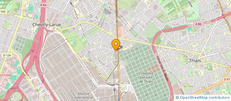 localisation de l'entreprise MONSIEUR SMAIL DJOUDI  CHEVILLY-LARUE