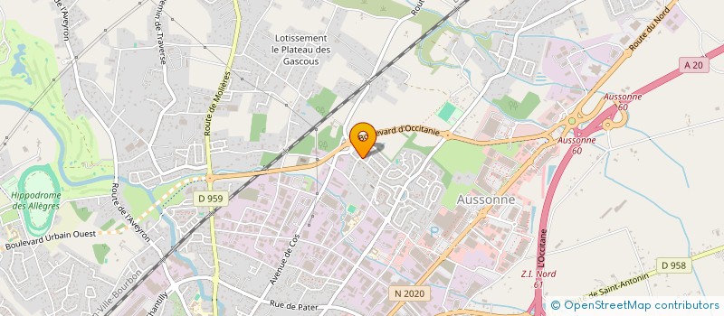 localisation de l'entreprise MONSIEUR SMAIL EL KHOUAKHI  MONTAUBAN