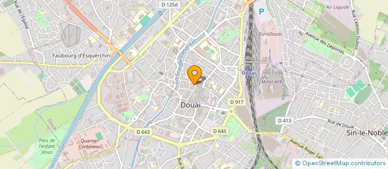 localisation de l'entreprise MONSIEUR SMAIL EL WAHDANI  DOUAI