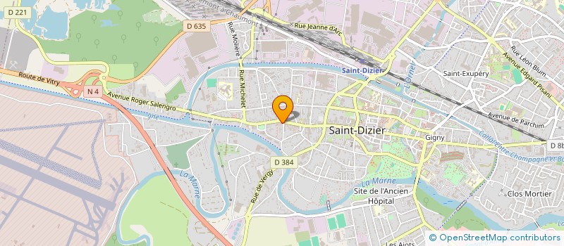 localisation de l'entreprise MONSIEUR SMAIL ESSAOUDI à SAINT-DIZIER