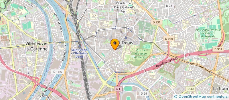 localisation de l'entreprise MONSIEUR SMAIL FERTANE  SAINT-DENIS