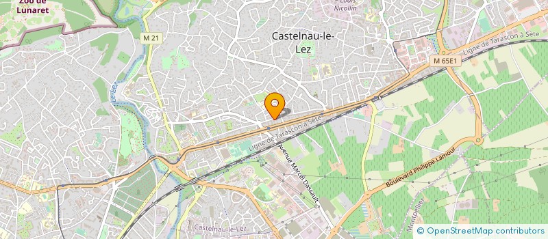 localisation de l'entreprise MONSIEUR SMAIL GADI  CASTELNAU-LE-LEZ