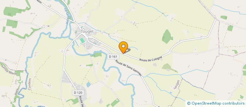 localisation de l'entreprise MONSIEUR SMAIL GASMI  THOUX