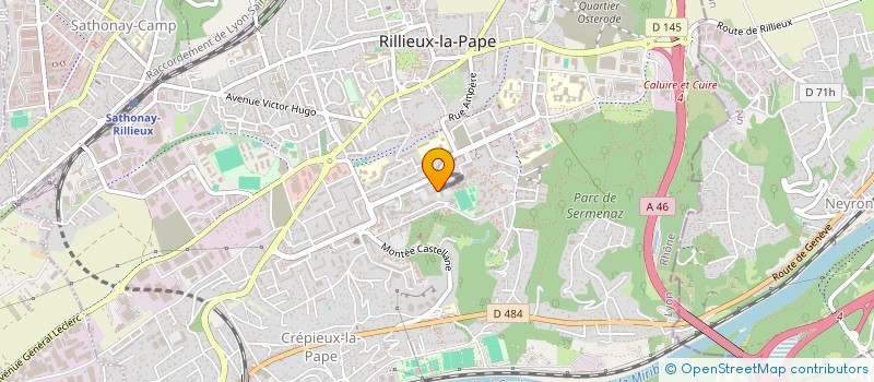 localisation de l'entreprise MONSIEUR SMAIL HAMZIC  RILLIEUX-LA-PAPE