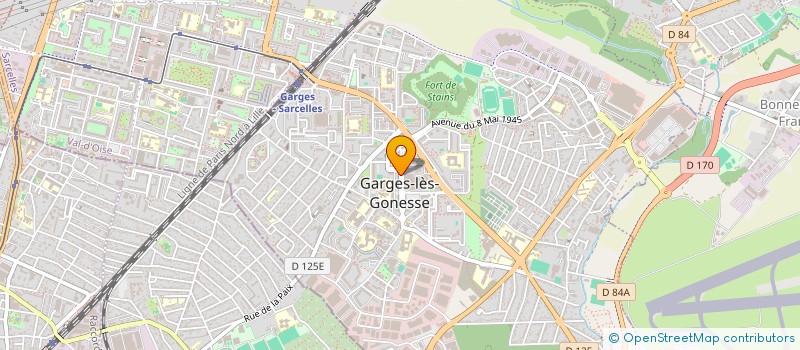 localisation de l'entreprise MONSIEUR SMAIL HASSAINI  GARGES-LES-GONESSE