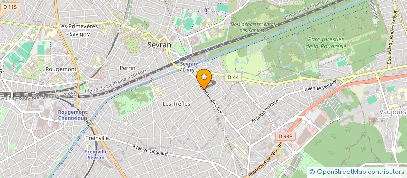 localisation de l'entreprise MONSIEUR SMAIL HILOUL VIDIANI à SEVRAN