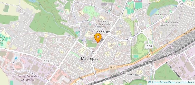 localisation de l'entreprise MONSIEUR SMAIL KABBOURI  MAUREPAS