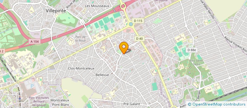 localisation de l'entreprise MONSIEUR SMAIL LOUSFI à VILLEPINTE