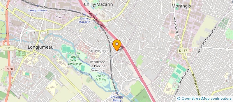 localisation de l'entreprise MONSIEUR SMAIL MEZIANE  CHILLY-MAZARIN