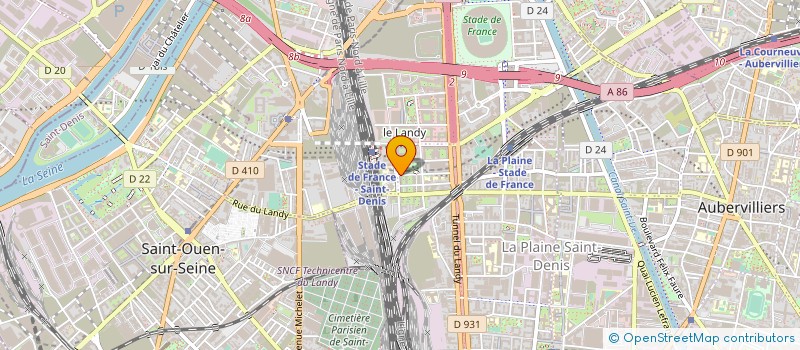 localisation de l'entreprise MONSIEUR SMAIL MOUKEBEL  SAINT-DENIS