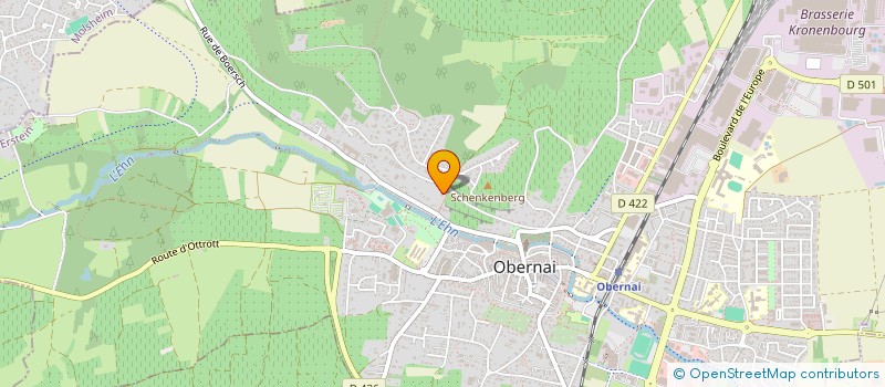 localisation de l'entreprise MONSIEUR SMAIL OUBAICHE à OBERNAI