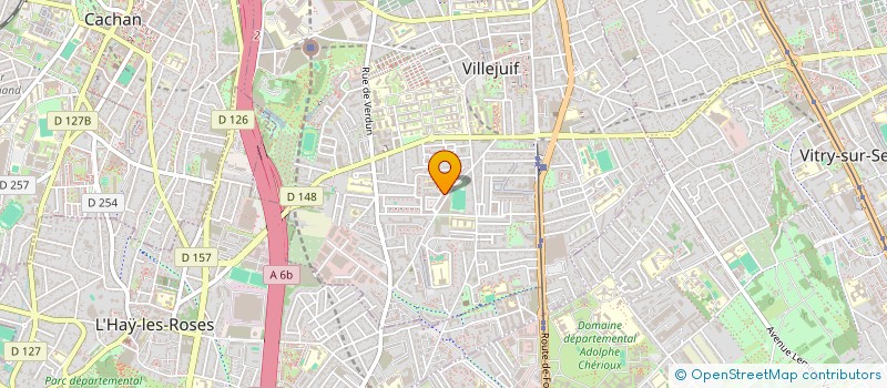 localisation de l'entreprise MONSIEUR SMAIL SAADI à VILLEJUIF