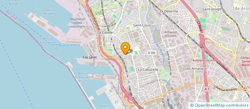 localisation de l'entreprise MONSIEUR SMAIL SALVADO à MARSEILLE