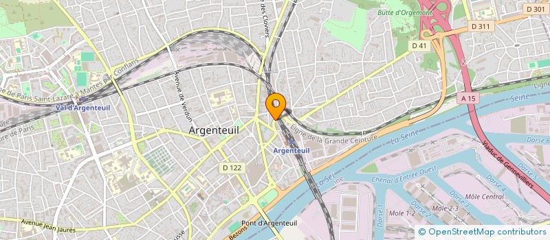 localisation de l'entreprise MONSIEUR SMAIL SLIMANI  ARGENTEUIL