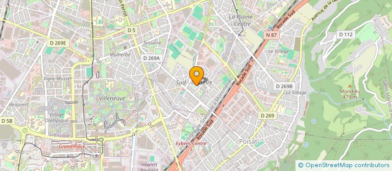 localisation de l'entreprise MONSIEUR SMAIL SOUKHAL  SAINT-MARTIN-D'HERES