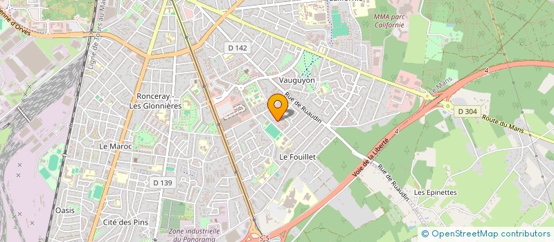 localisation de l'entreprise MONSIEUR SMAIL YAAGOUB  LE MANS