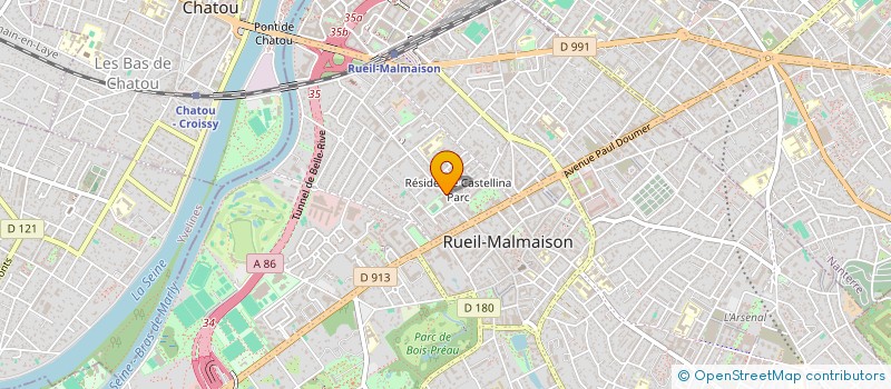 localisation de l'entreprise MONSIEUR SMAIL ZERIOUL à RUEIL-MALMAISON