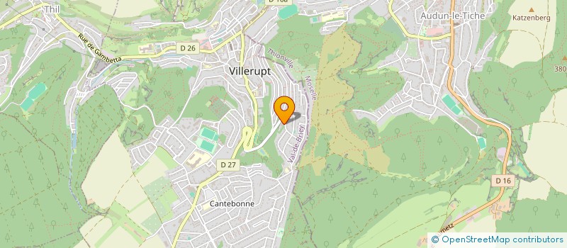 localisation de l'entreprise MONSIEUR SMAIL ZIANI  VILLERUPT