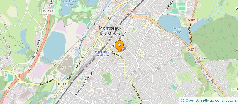 localisation de l'entreprise MONSIEUR SMAILEY DURAND  MONTCEAU-LES-MINES