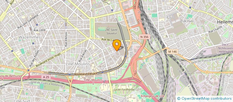 localisation de l'entreprise MONSIEUR SMAIN AGUENOU à LILLE