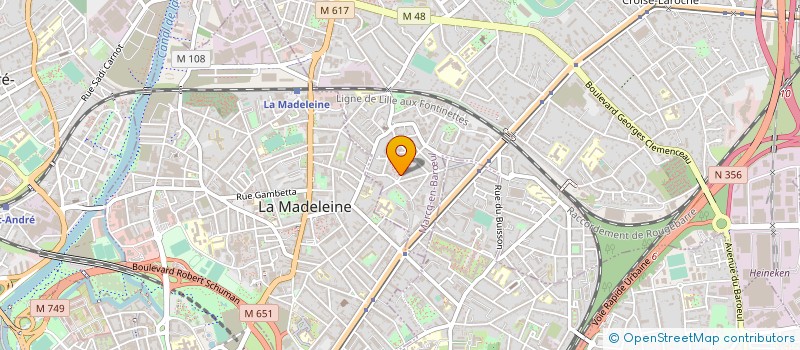 localisation de l'entreprise MONSIEUR SMAIN ANANE à MARCQ-EN-BARŒUL
