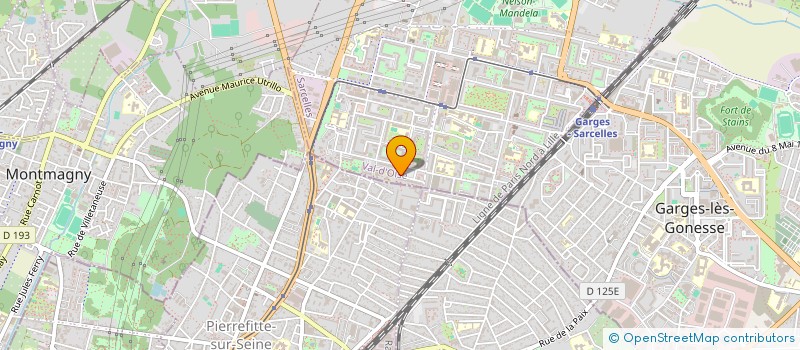 localisation de l'entreprise MONSIEUR SMAIN BARBOUCHA  SARCELLES