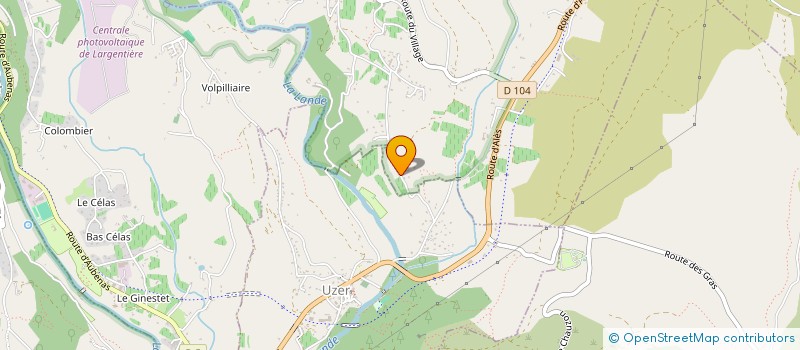 localisation de l'entreprise MONSIEUR SMAIN BELDJILALI  VINEZAC