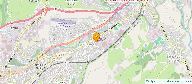 localisation de l'entreprise MONSIEUR SMAIN BELKHIRI  L'HORME