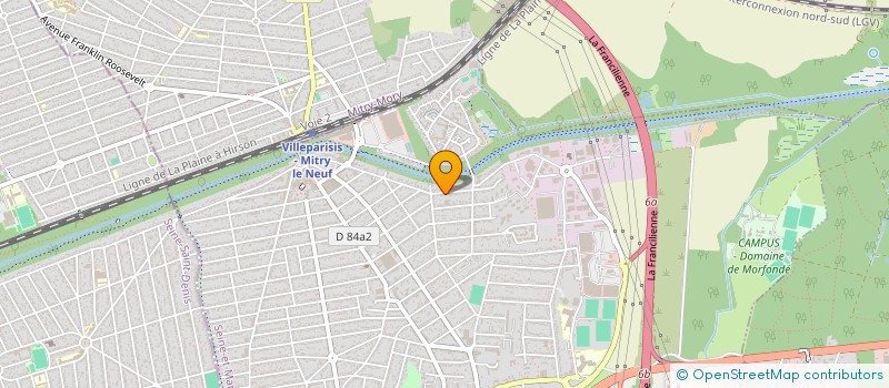 localisation de l'entreprise MONSIEUR SMAIN BORDJI à VILLEPARISIS