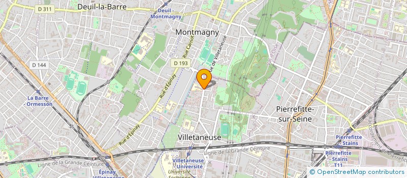 localisation de l'entreprise MONSIEUR SMAIN CHENENE à VILLETANEUSE