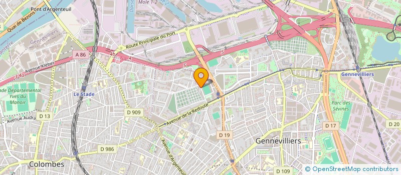 localisation de l'entreprise MONSIEUR SMAIN CHERIF  ASNIERES-SUR-SEINE