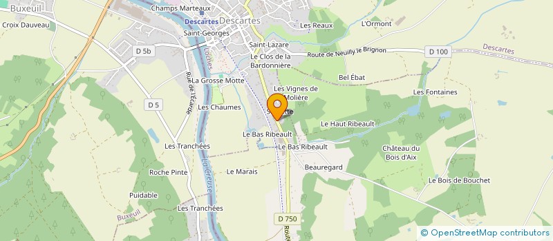 localisation de l'entreprise MONSIEUR SMAIN DOURLET  CHATELLERAULT