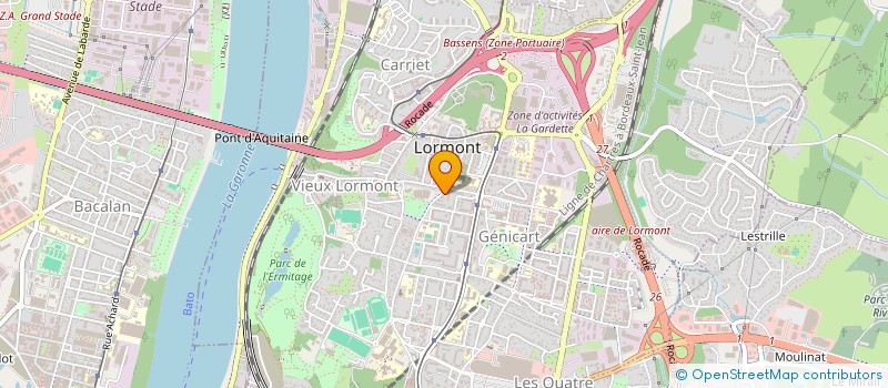 localisation de l'entreprise MONSIEUR SMAIN EL GUERCHE  LORMONT