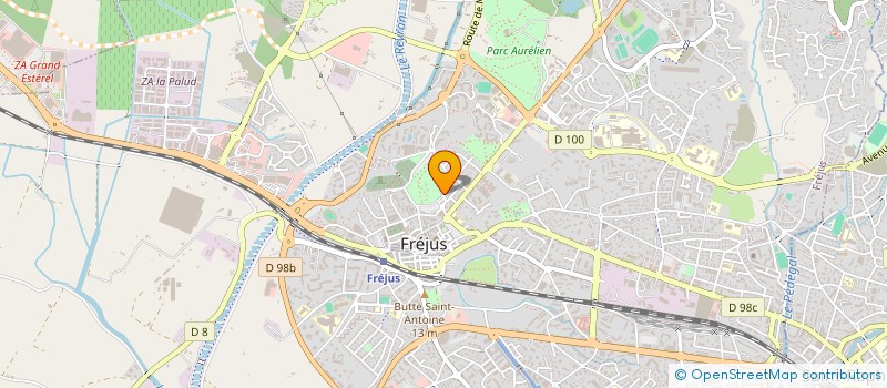 localisation de l'entreprise MONSIEUR SMAIN HADJ AMEUR à FREJUS