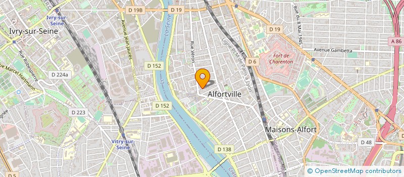 localisation de l'entreprise MONSIEUR SMAIN HATEM à ALFORTVILLE
