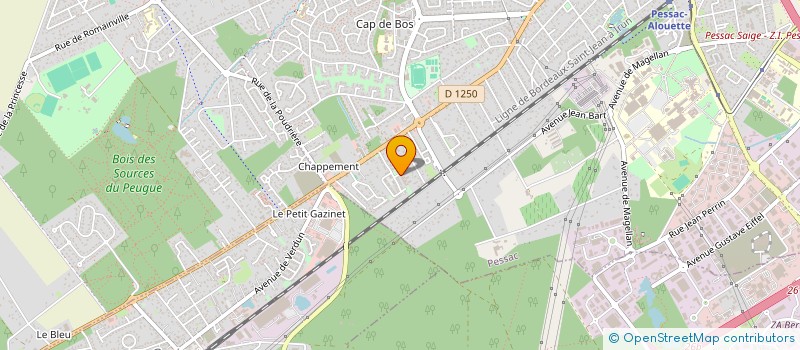 localisation de l'entreprise MONSIEUR SMAIN MAHAMMEDI à PESSAC