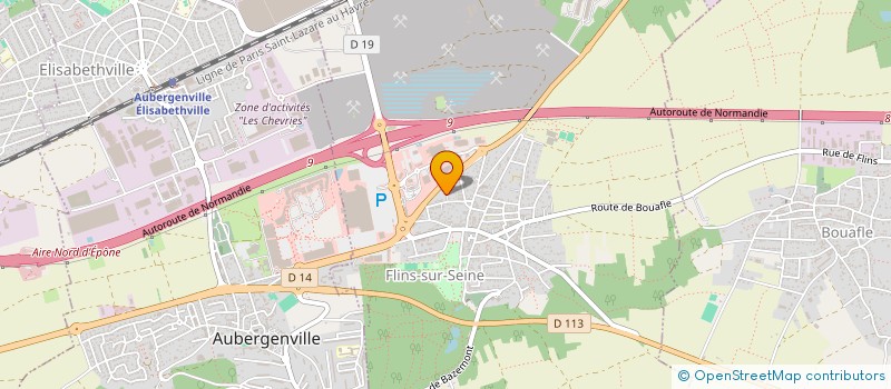 localisation de l'entreprise MONSIEUR SMAIN MEGDER  FLINS-SUR-SEINE