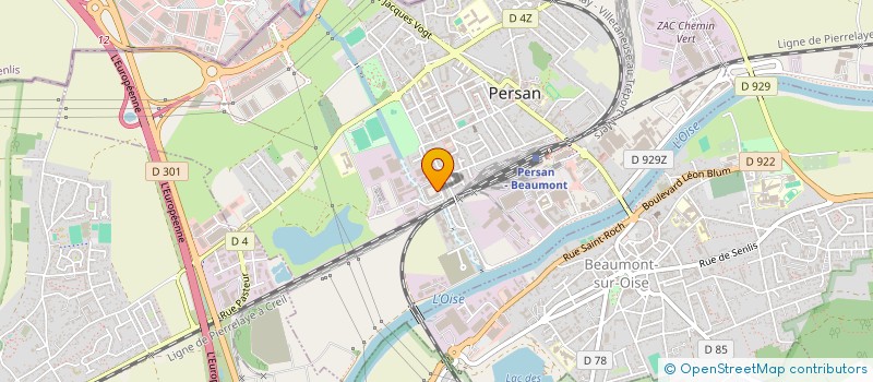 localisation de l'entreprise MONSIEUR SMAIN MESSAOUD  PERSAN