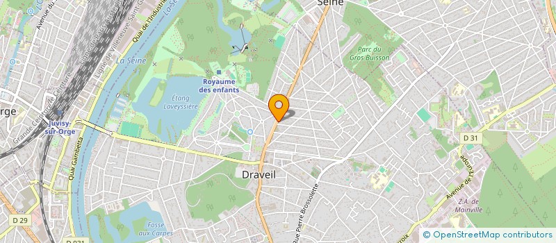 localisation de l'entreprise MONSIEUR SMAIN NANETTE à DRAVEIL
