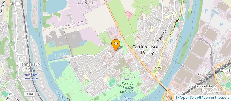 localisation de l'entreprise MONSIEUR SMAIN NOUFEL  CARRIERES-SOUS-POISSY