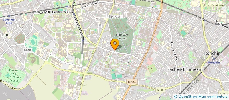 localisation de l'entreprise MONSIEUR SMAIN NOUIOUA à LILLE