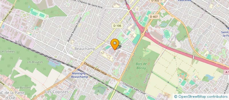 localisation de l'entreprise MONSIEUR SMAIN OUASSIF  TAVERNY