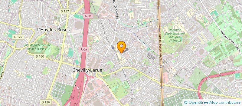 localisation de l'entreprise MONSIEUR SMAIN SAIED  CHEVILLY-LARUE