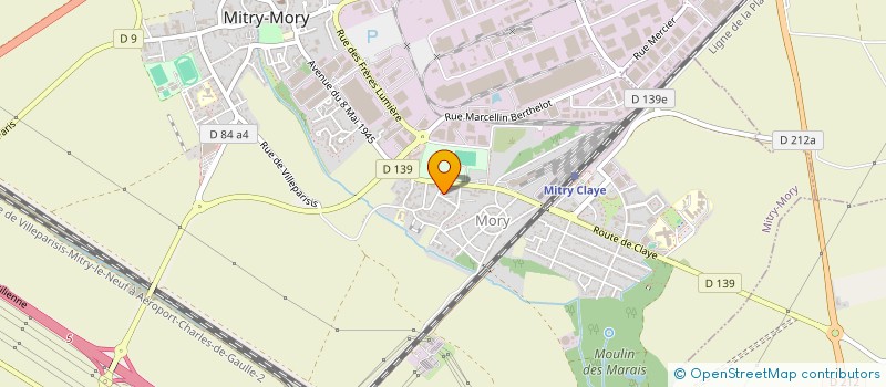 localisation de l'entreprise MONSIEUR SMAIN SEGHIRI  MITRY-MORY